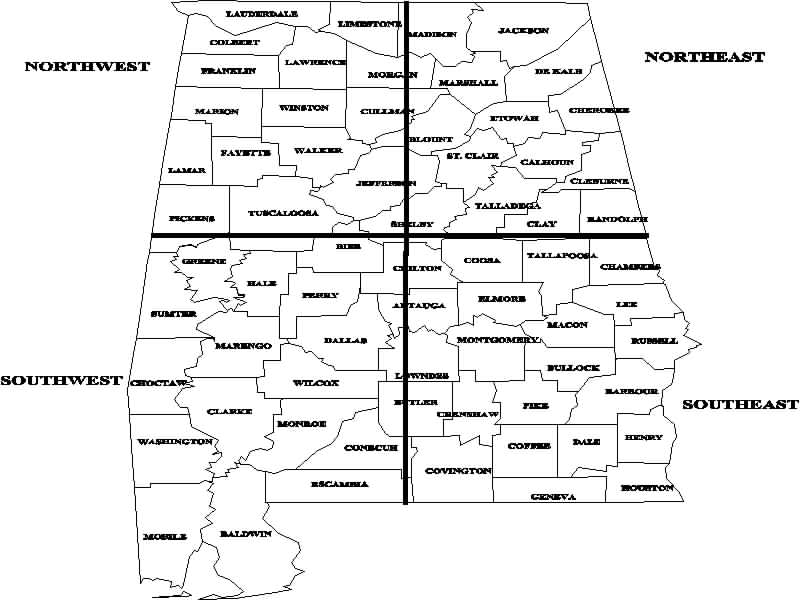 Alabama Ag Weather Map